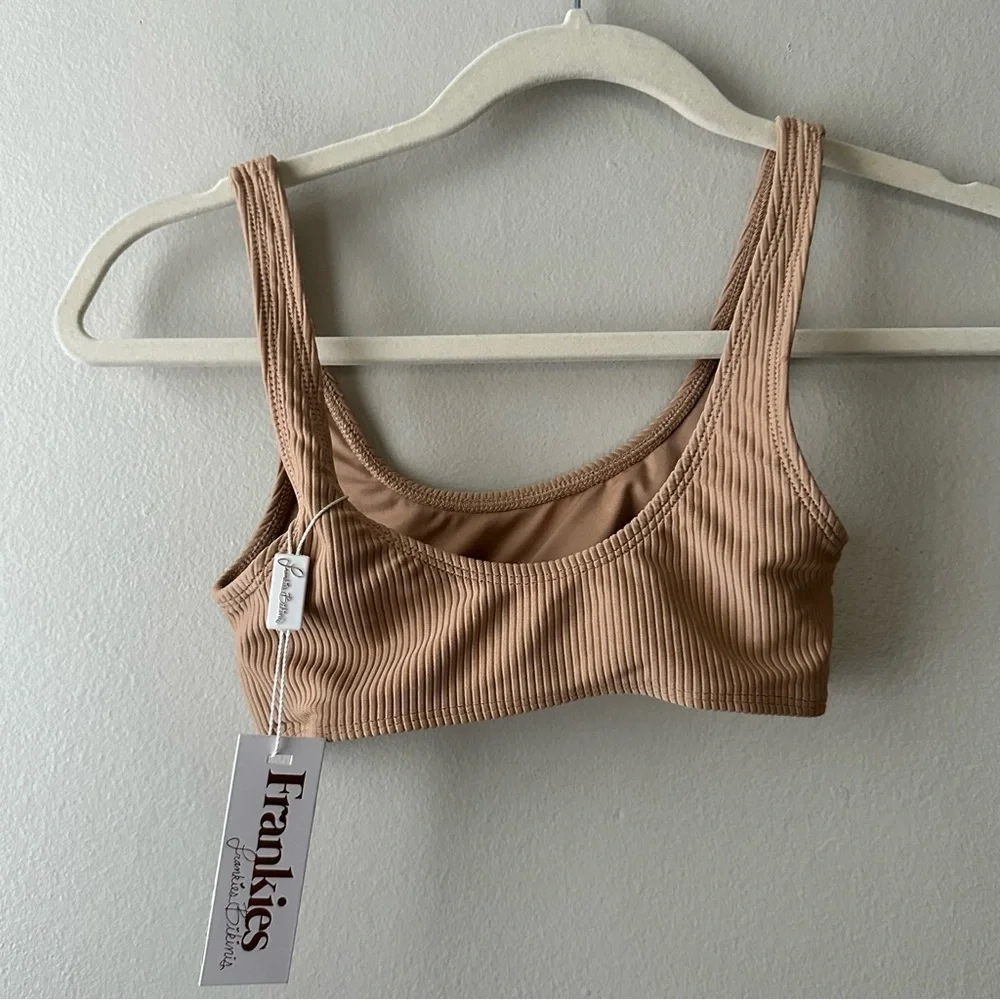 NWT Frankie’s Bikini Connor Sand Top